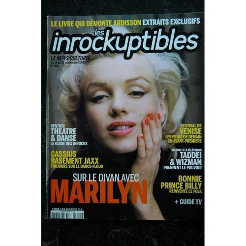 Les Inrockuptibles N° 564 - 2006 - Marilyn Monroe Cover + 8 Pages on Productcaster.