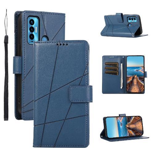 Flip Étui Pour Tecno Camon 18i Trois Fentes Pour Cartes Amortissant... on Productcaster.