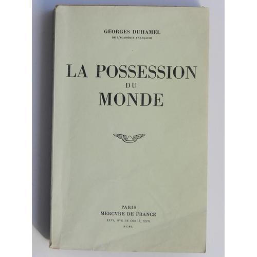 La Possession Du Monde (Avec Dédicace) on Productcaster.