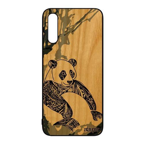 Coque En Bois Veritable Panda Pour Samsung A50 Silicone Cadeau D'an... on Productcaster.