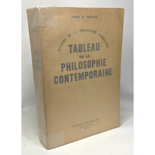 Histoire De La Philosophie Européenne 2. Tableau De La Philosophie ... on Productcaster.