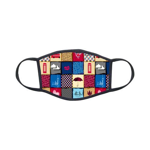 Masque En Tissu Lavable Personnalisé Glamour Londres London Réf 1280 on Productcaster.