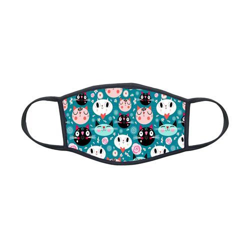 Masque En Tissu Lavable Personnalisé Chat Réf 1580 on Productcaster.