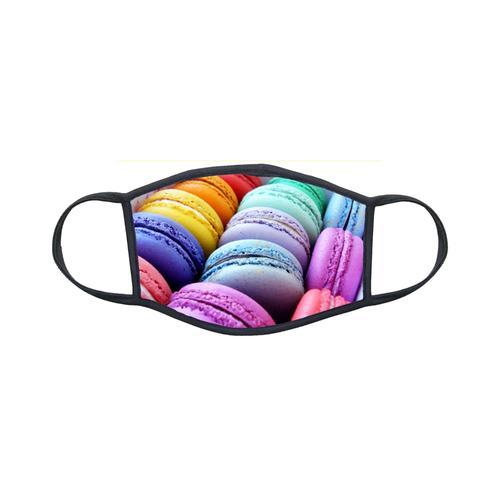 Masque En Tissu Lavable Pour Enfant 8-12 Ans Macro Macaron Réf 1254 on Productcaster.