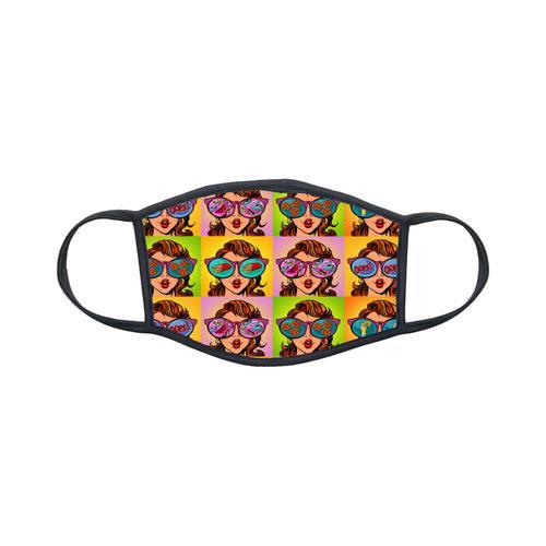 Masque En Tissu Lavable Pour Enfant 8-12 Ans Pop Art Réf 1366 on Productcaster.