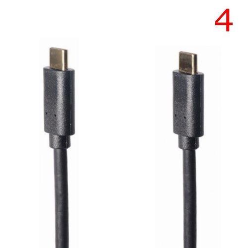 1.8M 4 Rallonge de câble USB USB-C mâle à mâle, coudé de gauche à d... on Productcaster.