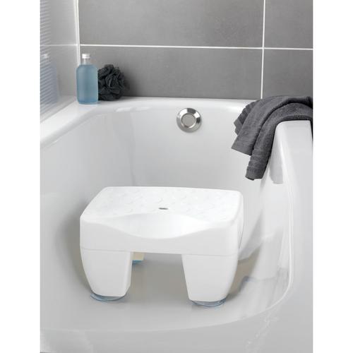 Tabouret Pour Baignoire Secura - Pieds Antidérapants - Blanc on Productcaster.