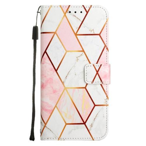 Étui Pour Oneplus 8t Portefeuille Bicelle Cuir Pu Motif De Marbre -... on Productcaster.