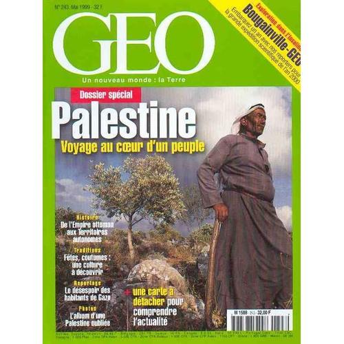 Geo 1999 (N°243) Palestine - Montagne Corse - Mindanao - Alligators... on Productcaster.