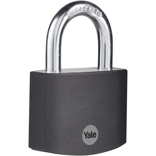 Noir - YE3B/50/126/1/BK Cadenas de sécurité standard en aluminium d... on Productcaster.