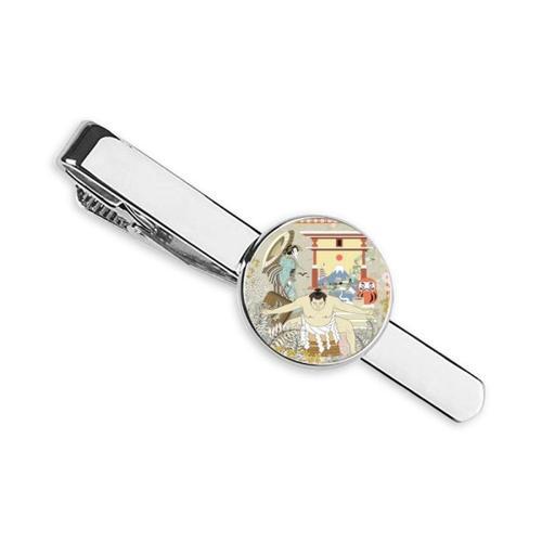 Le Japon Ukiyo-E Japonais Feuilles Cravate Cravate Clip Bar Cadeau ... on Productcaster.