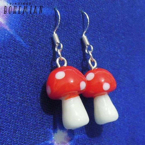 Boucles D'oreilles Chambre Plus Lente, Boucles D'oreilles Toadstool... on Productcaster.