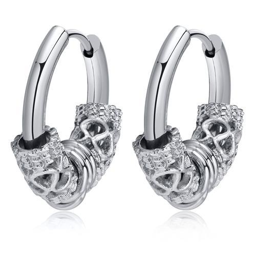 Boucles D'oreilles Huggie À Motif De Dragon Pour Hommes, Cool Punk,... on Productcaster.