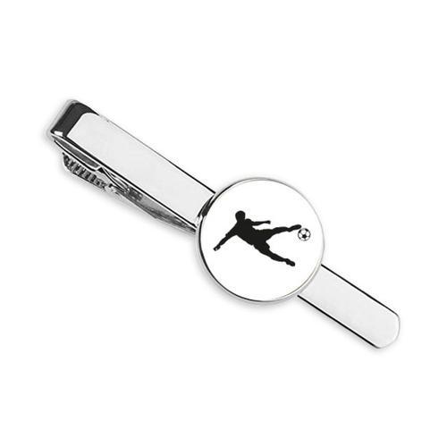 Football Football Sports Silhouette Cravate Cravate Clip Bar Cadeau... on Productcaster.