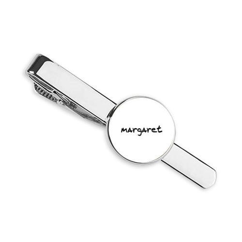 Une Écriture Nom Anglais Margaret Cravate Cravate Clip Bar Cadeau H... on Productcaster.