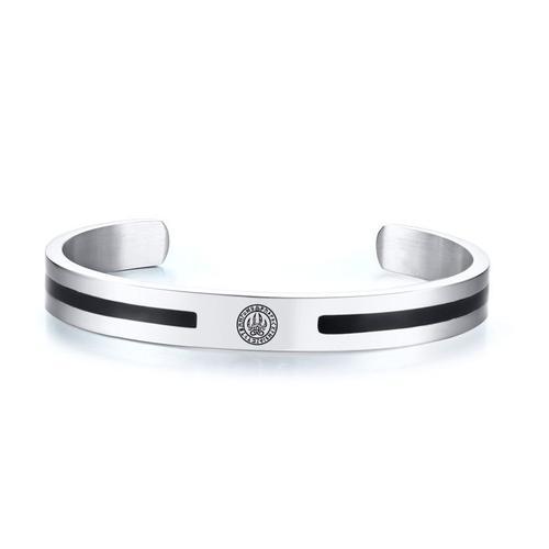 Bracelet Homme, Bracelet Emal Homme, Bracelet Manchette Avec Logo V... on Productcaster.