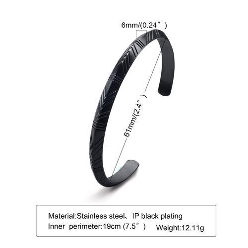 Bracelet Manchette Viking En Acier Inoxydable Pour Homme, Bracelet ... on Productcaster.