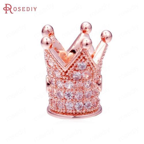 Perles D'espacement En Laiton Et Perles Sur Couronne, Accessoires D... on Productcaster.