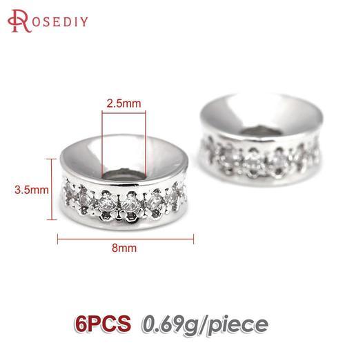 Perles D'espacement En Laiton Doré 18 Carats Pour Bracelets, Fourni... on Productcaster.