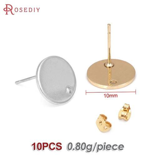 Boucles D'oreilles En Laiton, Couleur Or 24k, Lisses Ou Ondulées, C... on Productcaster.