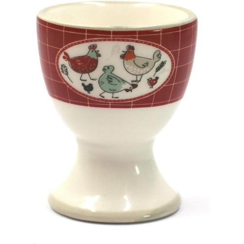 Coquetier Traditionnel Poules Vichy Accessoire Cuisine Pour Les Oeufs on Productcaster.