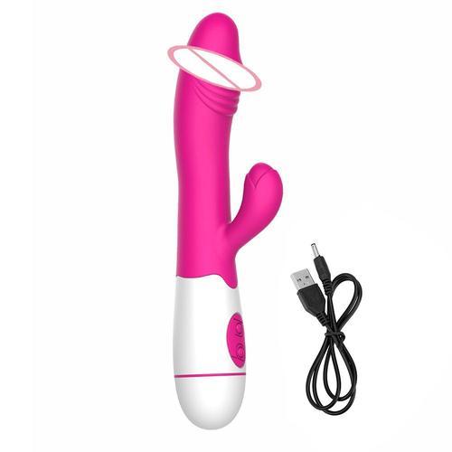 Vibromasseur À Double Vibration Pour Femme, Gode Lapin, Stimulateur... on Productcaster.