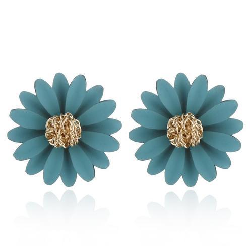 Boucles D'oreilles Élégantes En Forme De Fleur Pour Femmes Et Fille... on Productcaster.