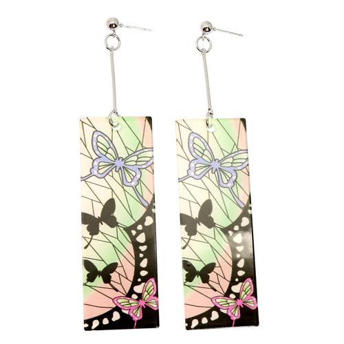 Boucles D'oreilles Tanjiro Demon Slayer En Acrylique Pour Femmes, A... on Productcaster.