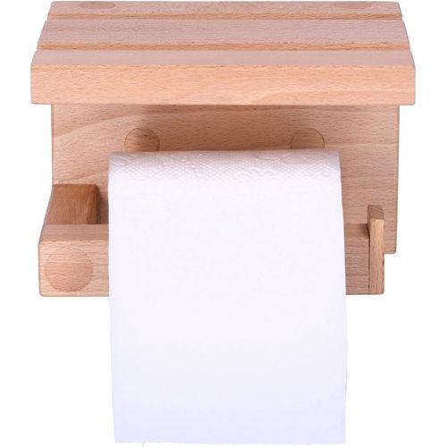 Naturel Naturel Naturel | Porte-Papier Toilette en Bois de Hêtre | ... on Productcaster.