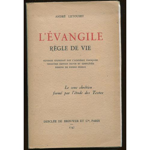 L'Évangile, Règle De Vie on Productcaster.