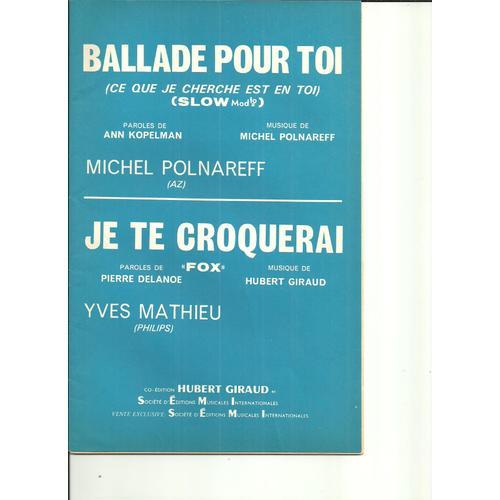 Ballade Pour Toi on Productcaster.