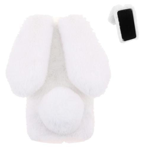 Étui Pour Samsung Galaxy M53 5g Mignon Lapin Pelucheux À Fourrure L... on Productcaster.