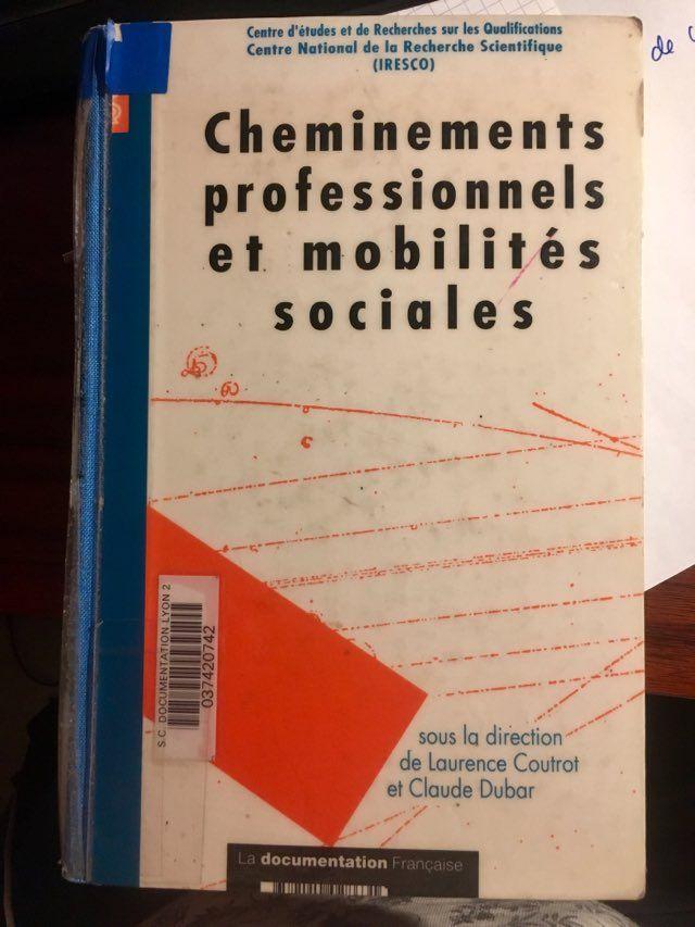 Cheminements Professionnels Et Mobilites Sociales on Productcaster.