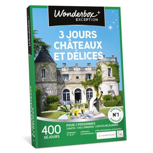 Wonderbox 3 Jours Chäteaux Et Delices on Productcaster.