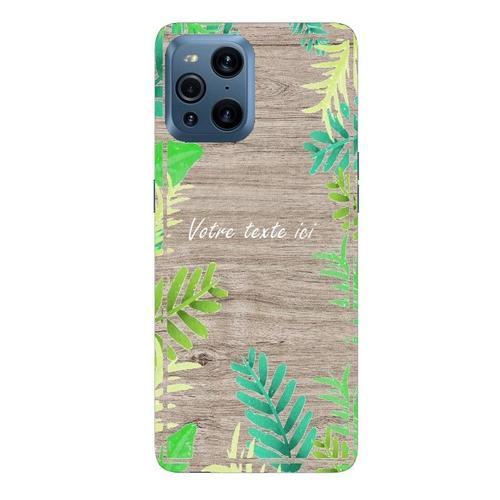 Coque Oppo X3 Pro Effet Bois Jungle Personnalisee on Productcaster.