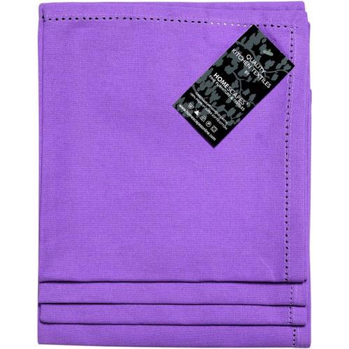 Violet Serviettes De Table En Coton, Lot De 4, Linge De Table Uni, ... on Productcaster.