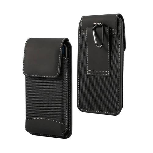 Étui Housse Ceinture Verticale Design Cuir Et Nylon Pour Oppo Find ... on Productcaster.