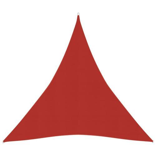 Vidaxl Voile D'ombrage 160 G/M² Rouge 4x5x5 M Pehd on Productcaster.