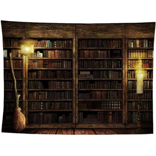 Tapisserie Murale Vintage Pour Biblioth¿¿Que, 150x130cm, Couverture... on Productcaster.