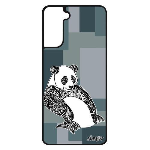 Coque Samsung S21+ Plus Silicone Panda Original Antichoc Azteque Ge... on Productcaster.