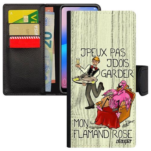 Coque J'peux Pas J'dois Garder Mon Flamand Rose Rabat Iphone 12 Pro... on Productcaster.