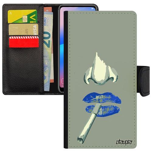 Coque Pour 12 Pro/Iphone 12 Fumeuse Femme Bleu Cigarette 4g Case Le... on Productcaster.