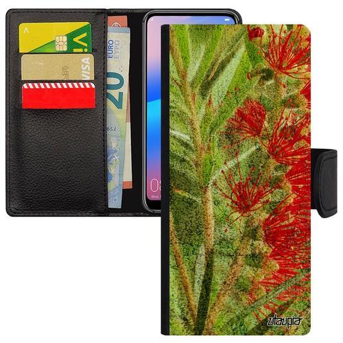 Coque Pour Galaxy Note 20 Rabat Portefeuille Fleurs Etui À Clapet P... on Productcaster.