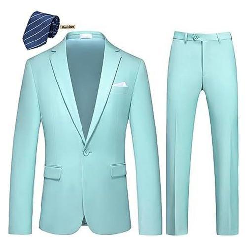 Costume Homme Uni 3 Pièces De Slim Fête Soirée Mariage Business Fit... on Productcaster.