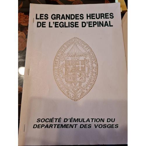 Les Grandes Heures De L'eglise D'épinal on Productcaster.