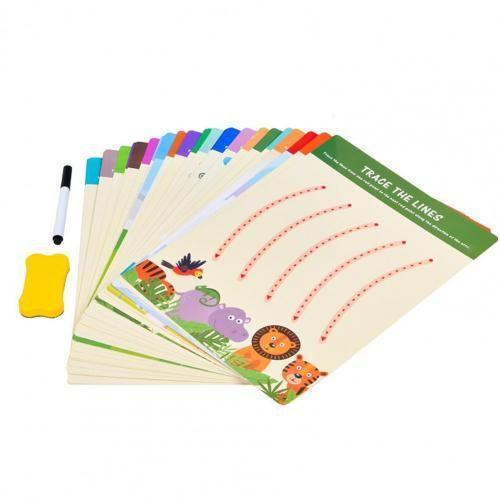 Carte De Contrôle Des Stylos Pour Enfants, Carte De Formation, Ense... on Productcaster.