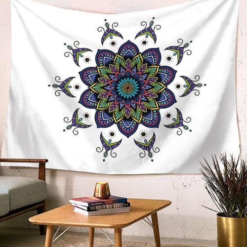 Tapisserie Mandala Tenture Murale Motif Mandala Couleur ¿¿l¿¿gante ... on Productcaster.