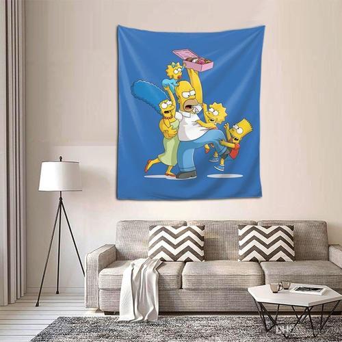 Les Simpsons Tapisserie Affiche Grand ¿¿cran D¿¿coration Murale De ... on Productcaster.