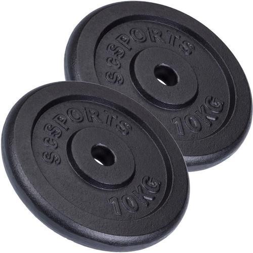 Lot De Disques En Fonte Scsports - De 10 ? 30 Kg ?30 / 31 - Poids :... on Productcaster.