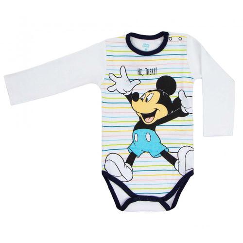 Disney Baby - Body À Manche Longues Bébé Impression "Mickey" on Productcaster.